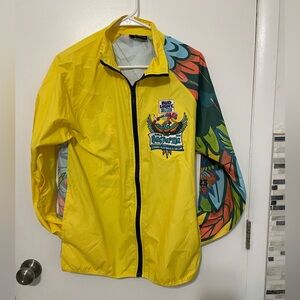 Leslie Jordan Bud Light Seltzer Challenge Gasparilla 5K full zip windbreaker Sm